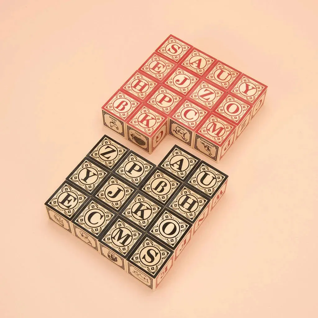 Wooden German Blocks