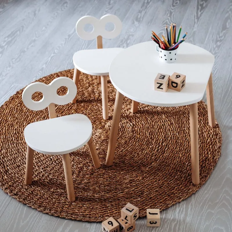 Wooden Math-themed Blocks Available in 2 Colours