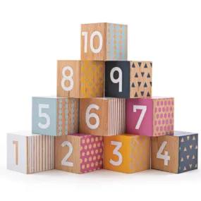 Wooden Number Blocks